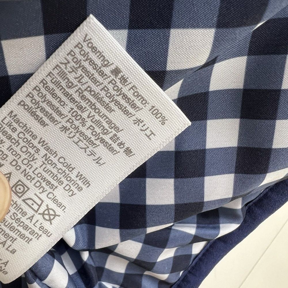 NEW J. CREW Vest‎ Women XS Quilted Full Zip Snap Pockets BU262 Blue - Picture 9 of 15